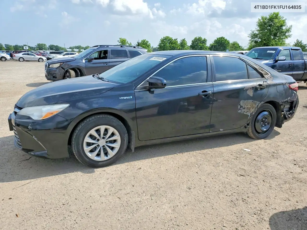 2015 Toyota Camry Hybrid Le VIN: 4T1BD1FK1FU164835 Lot: 59286686