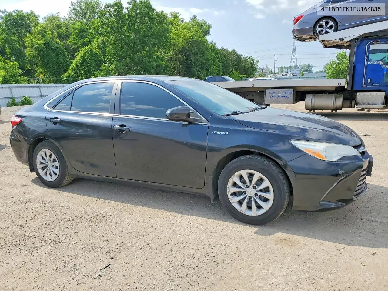 2015 Toyota Camry Hybrid Le VIN: 4T1BD1FK1FU164835 Lot: 59286686