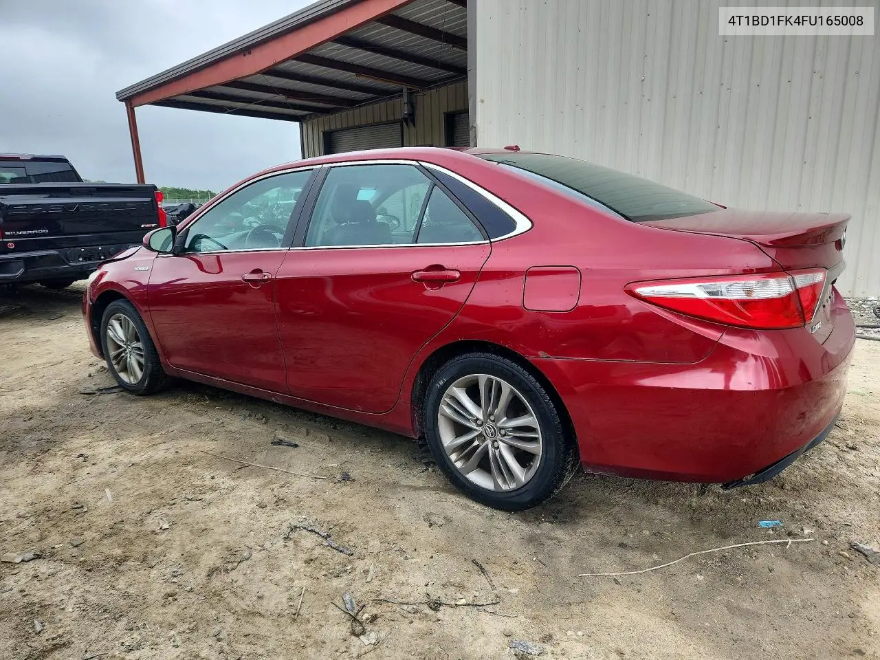 2015 Toyota Camry Hybrid Se VIN: 4T1BD1FK4FU165008 Lot: 59827436