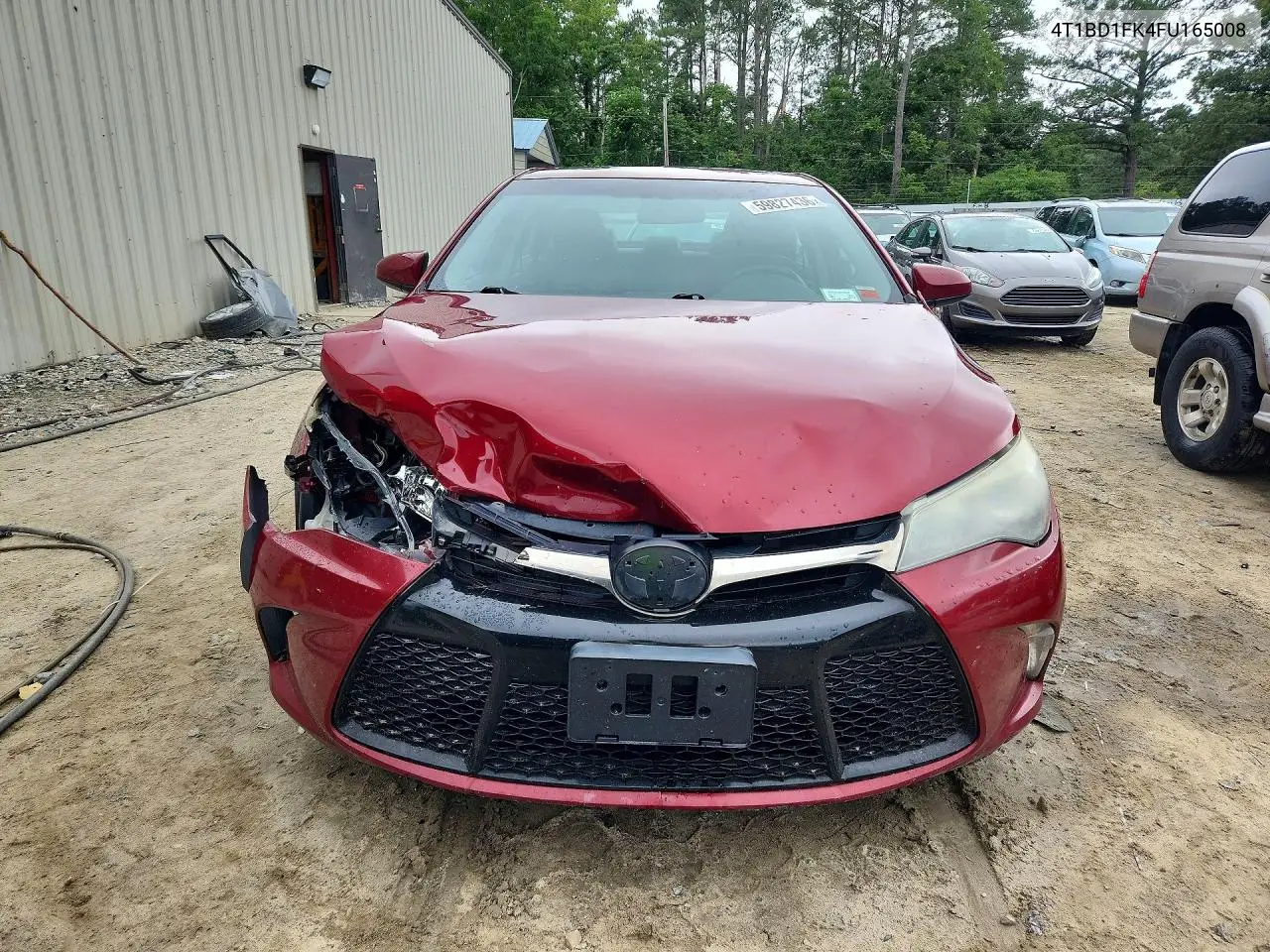 2015 Toyota Camry Hybrid Se VIN: 4T1BD1FK4FU165008 Lot: 59827436