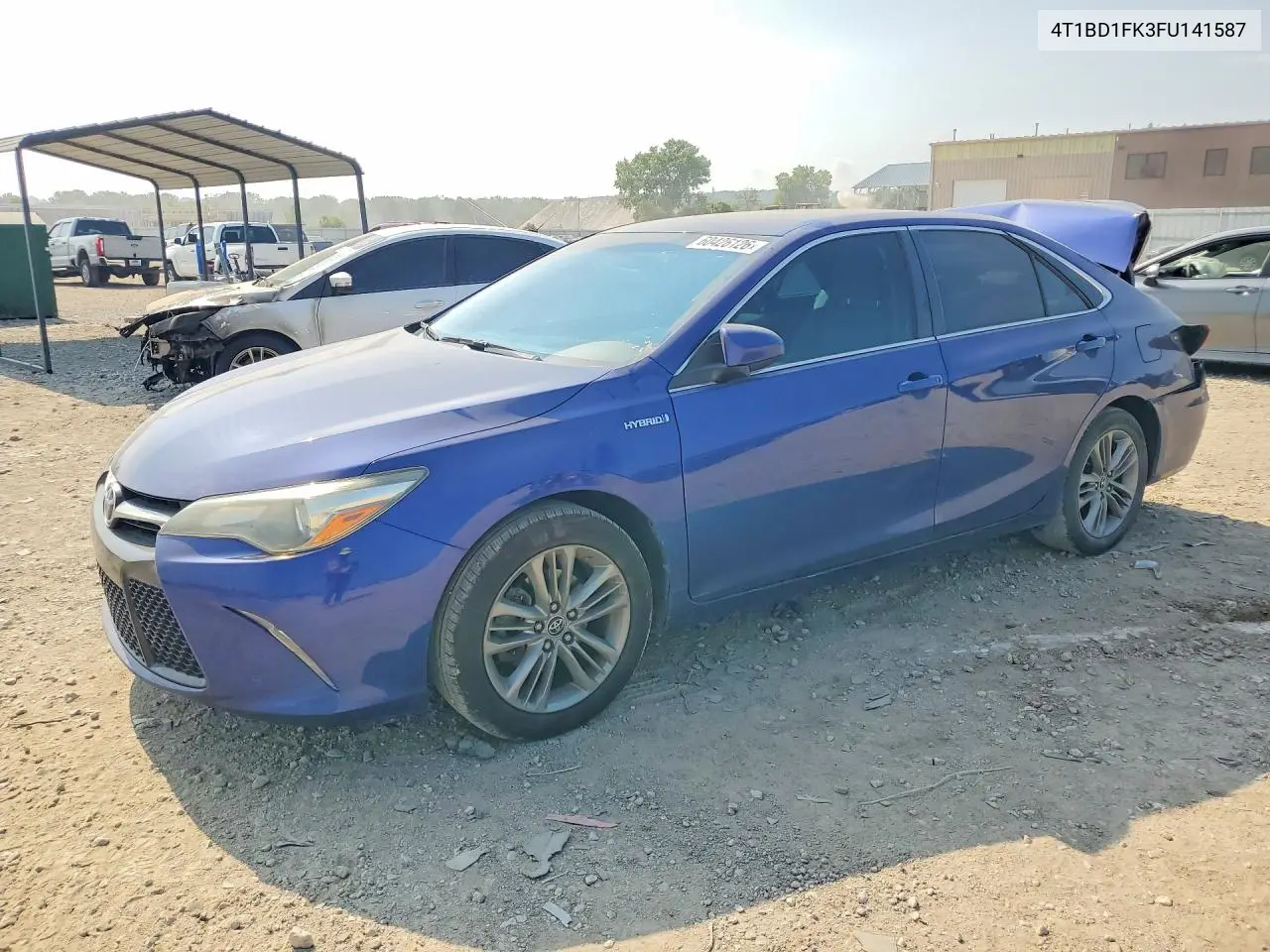 2015 Toyota Camry Hybrid Se VIN: 4T1BD1FK3FU141587 Lot: 60426126