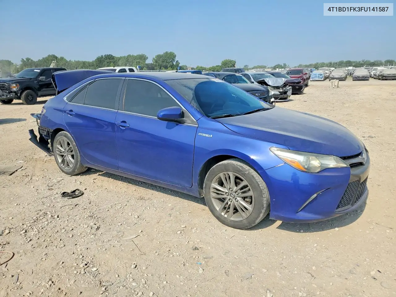 2015 Toyota Camry Hybrid Se VIN: 4T1BD1FK3FU141587 Lot: 60426126