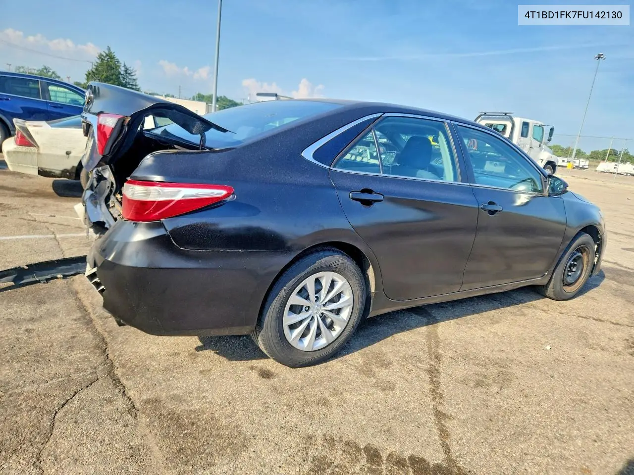 2015 Toyota Camry Hybrid Le VIN: 4T1BD1FK7FU142130 Lot: 60478146