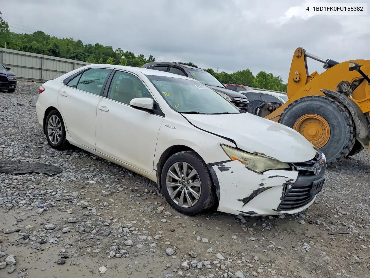 2015 Toyota Camry Hybrid Xle VIN: 4T1BD1FK0FU155382 Lot: 60788886
