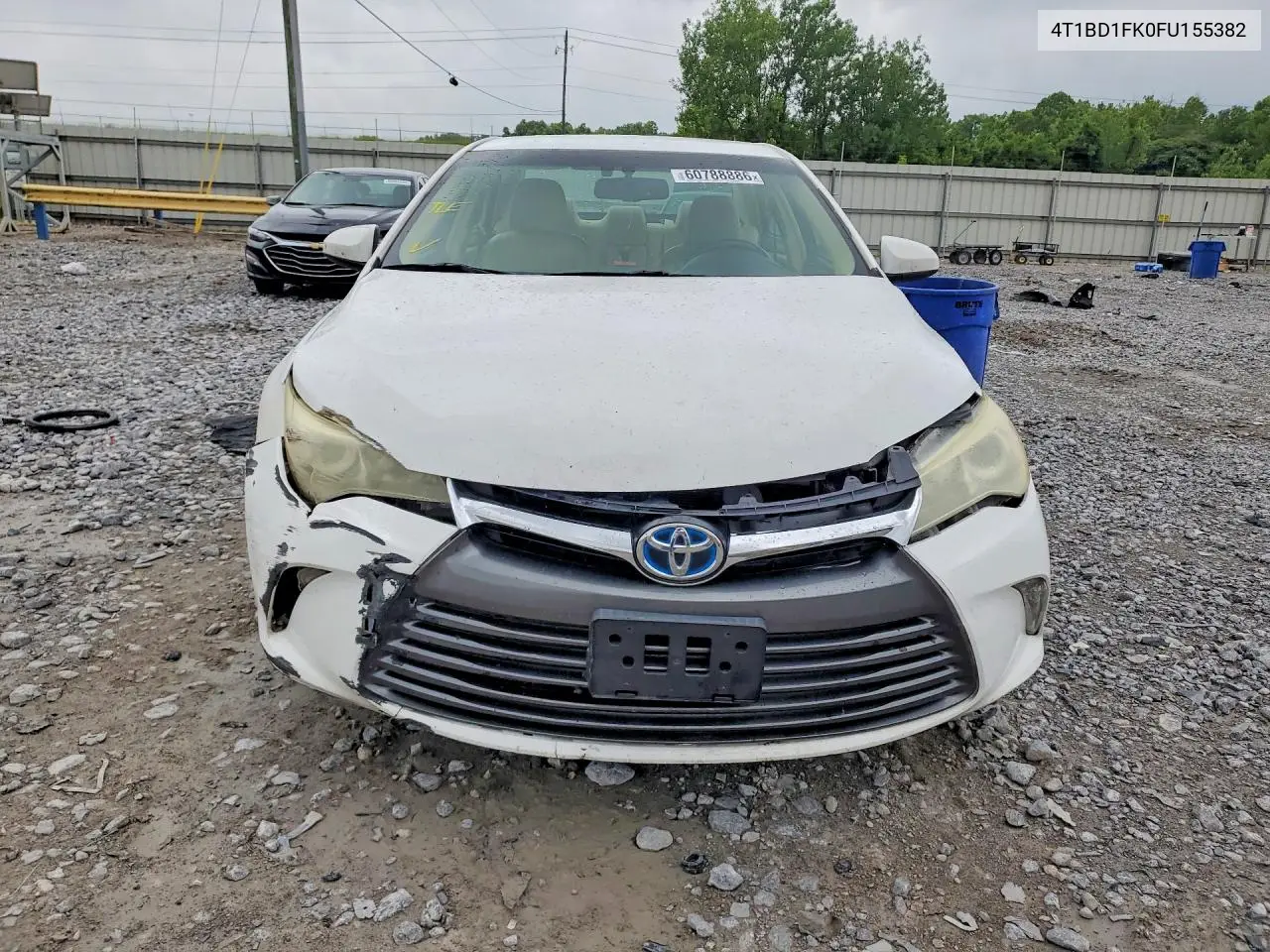 2015 Toyota Camry Hybrid Xle VIN: 4T1BD1FK0FU155382 Lot: 60788886