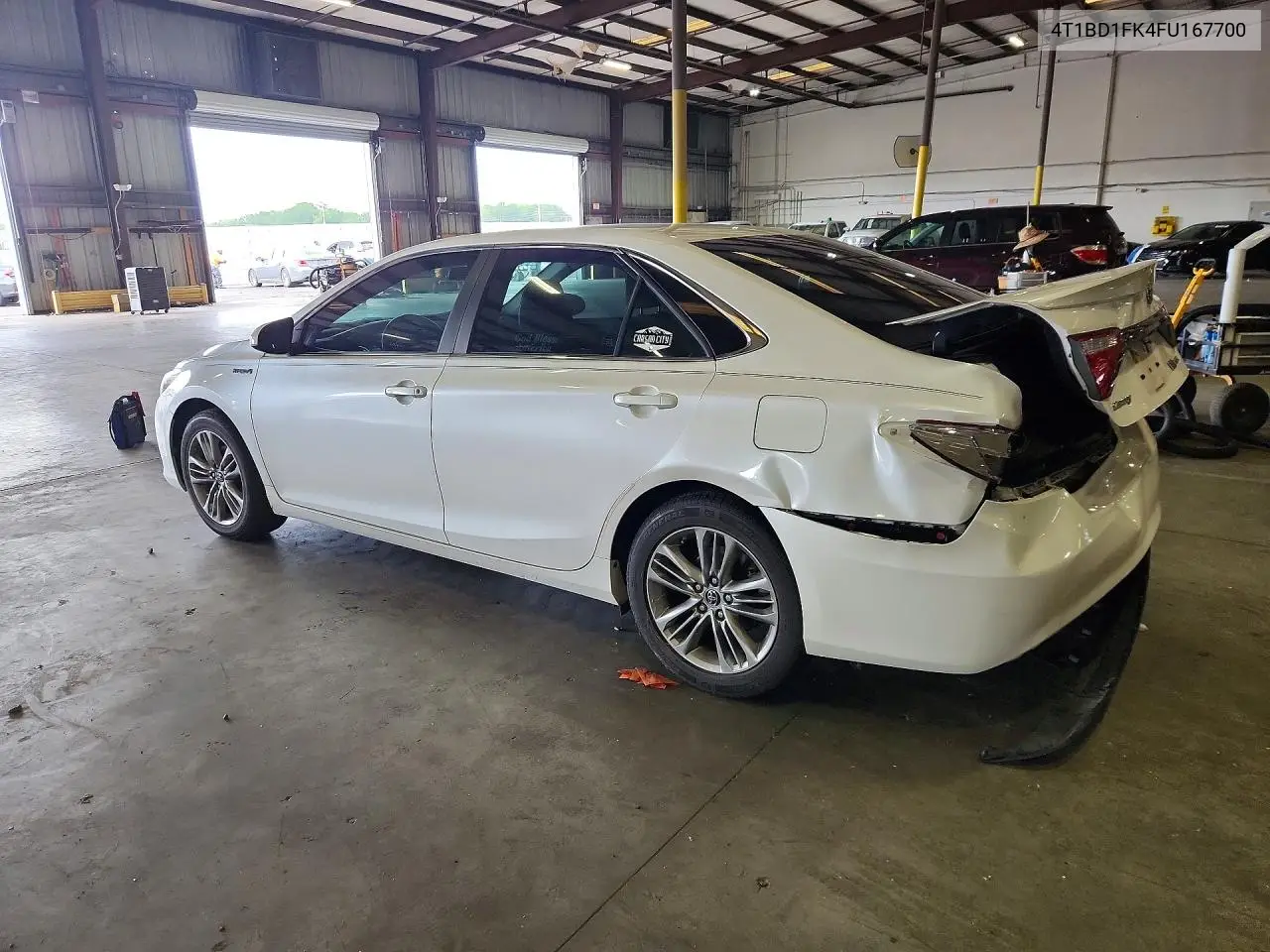 2015 Toyota Camry Hybrid Se VIN: 4T1BD1FK4FU167700 Lot: 61291486