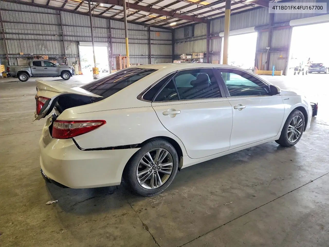 2015 Toyota Camry Hybrid Se VIN: 4T1BD1FK4FU167700 Lot: 61291486