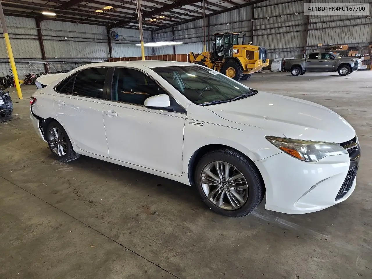 2015 Toyota Camry Hybrid Se VIN: 4T1BD1FK4FU167700 Lot: 61291486