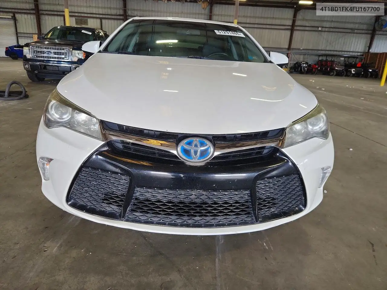 2015 Toyota Camry Hybrid Se VIN: 4T1BD1FK4FU167700 Lot: 61291486