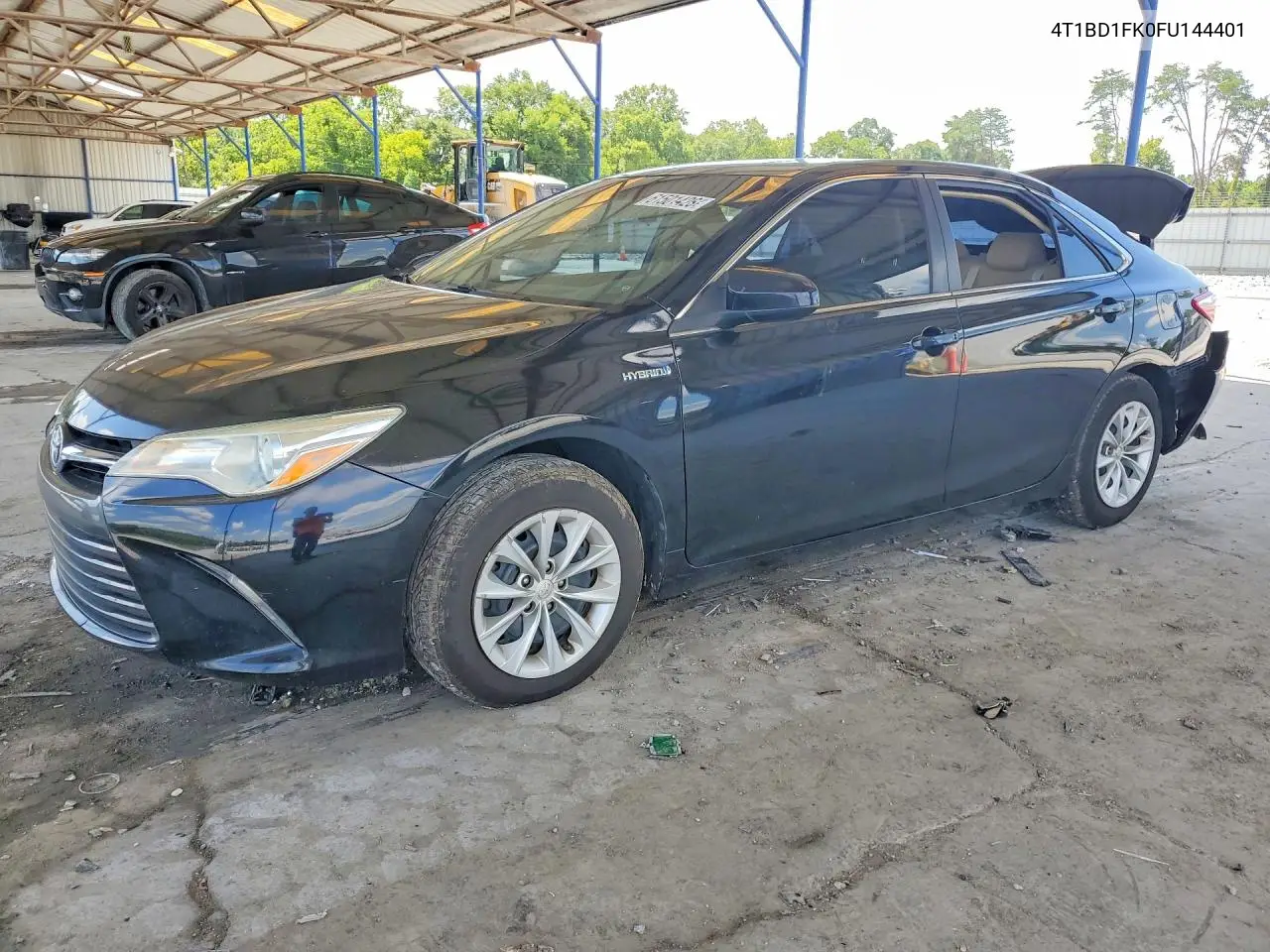 2015 Toyota Camry Hybrid Le VIN: 4T1BD1FK0FU144401 Lot: 61501426
