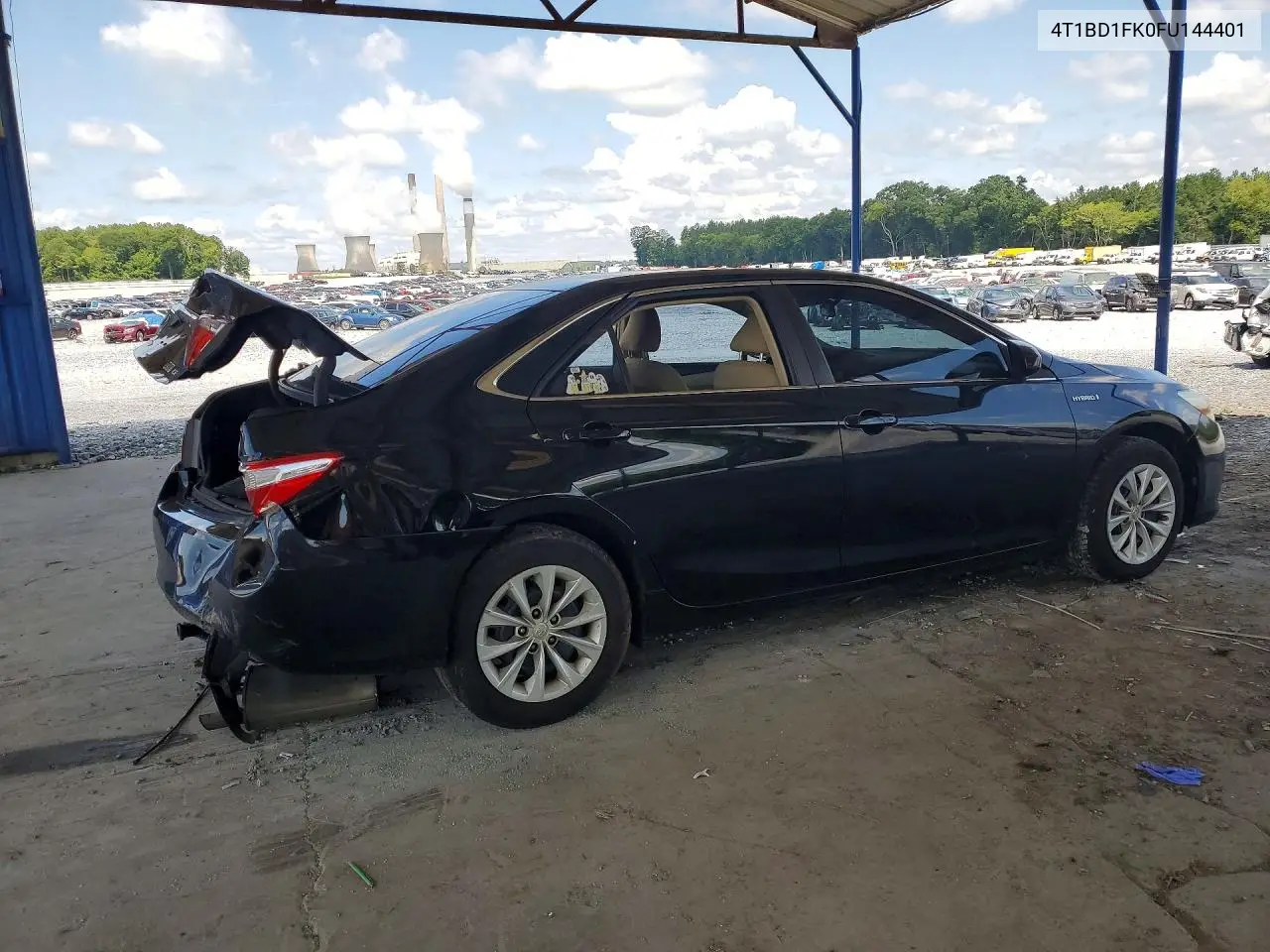 2015 Toyota Camry Hybrid Le VIN: 4T1BD1FK0FU144401 Lot: 61501426