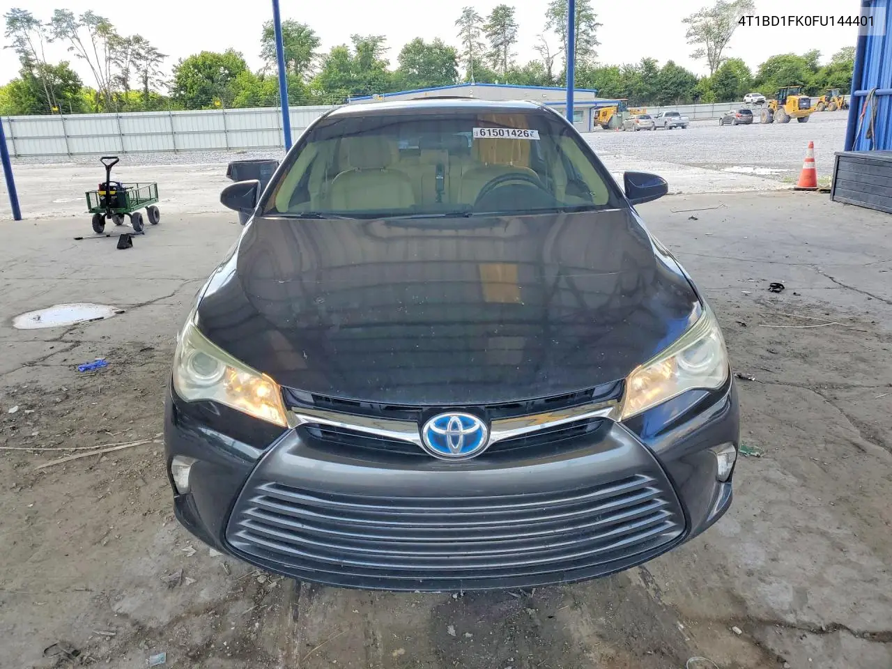 2015 Toyota Camry Hybrid Le VIN: 4T1BD1FK0FU144401 Lot: 61501426