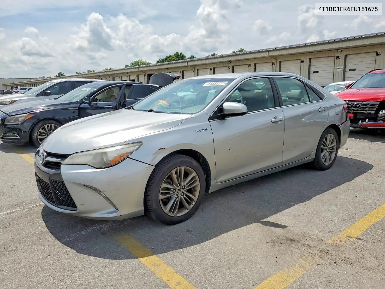 2015 Toyota Camry Hybrid Se VIN: 4T1BD1FK6FU151675 Lot: 61533296