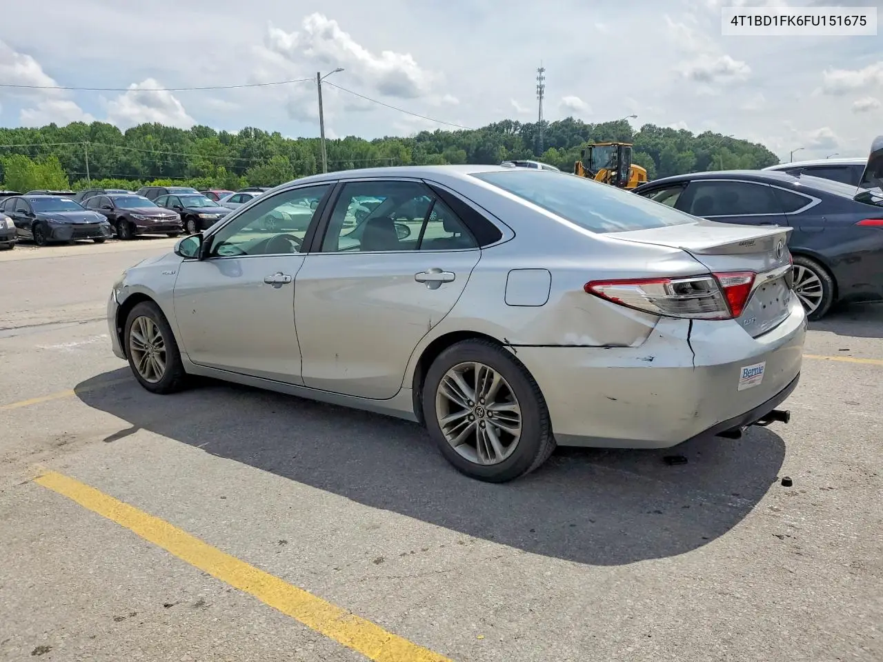 2015 Toyota Camry Hybrid Se VIN: 4T1BD1FK6FU151675 Lot: 61533296