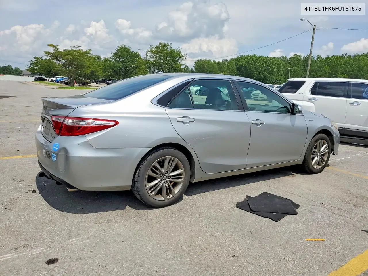 2015 Toyota Camry Hybrid Se VIN: 4T1BD1FK6FU151675 Lot: 61533296