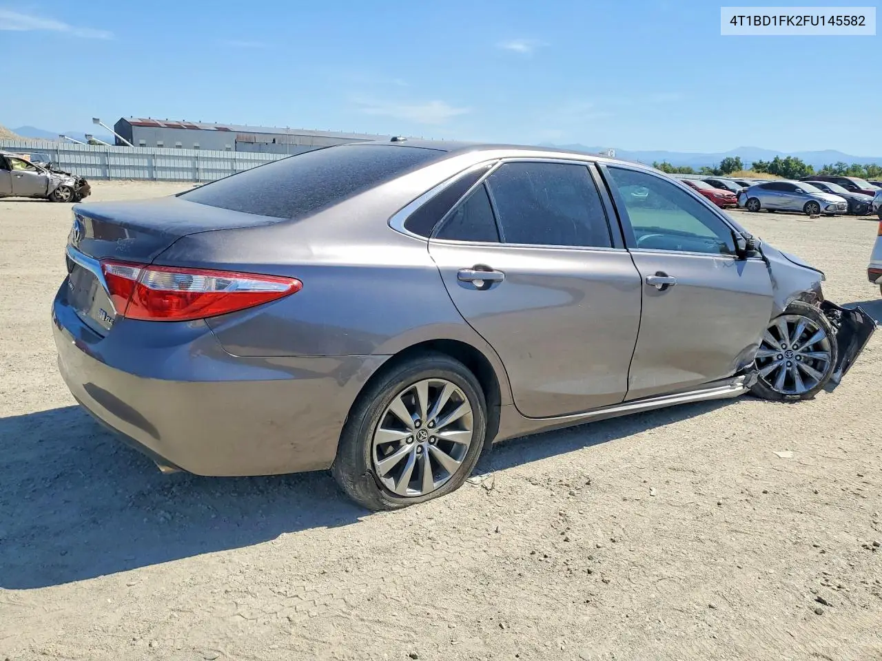 2015 Toyota Camry Hybrid Xle VIN: 4T1BD1FK2FU145582 Lot: 85982655