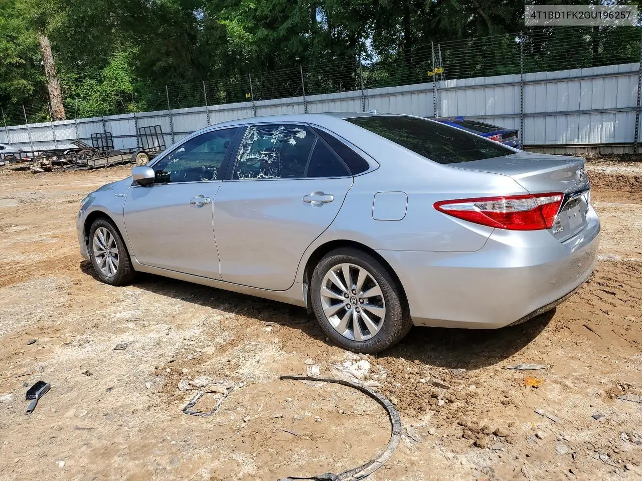 2016 Toyota Camry Hybrid Xle VIN: 4T1BD1FK2GU196257 Lot: 57843476