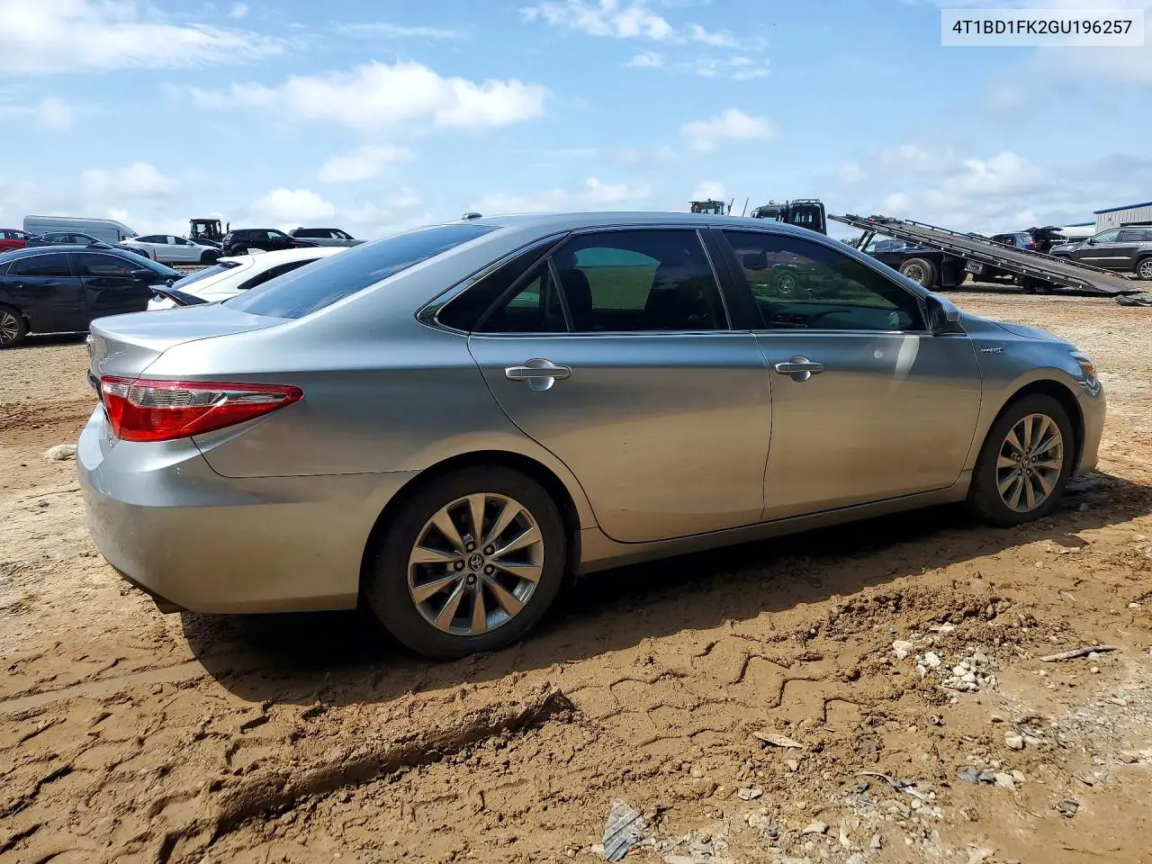 2016 Toyota Camry Hybrid Xle VIN: 4T1BD1FK2GU196257 Lot: 57843476