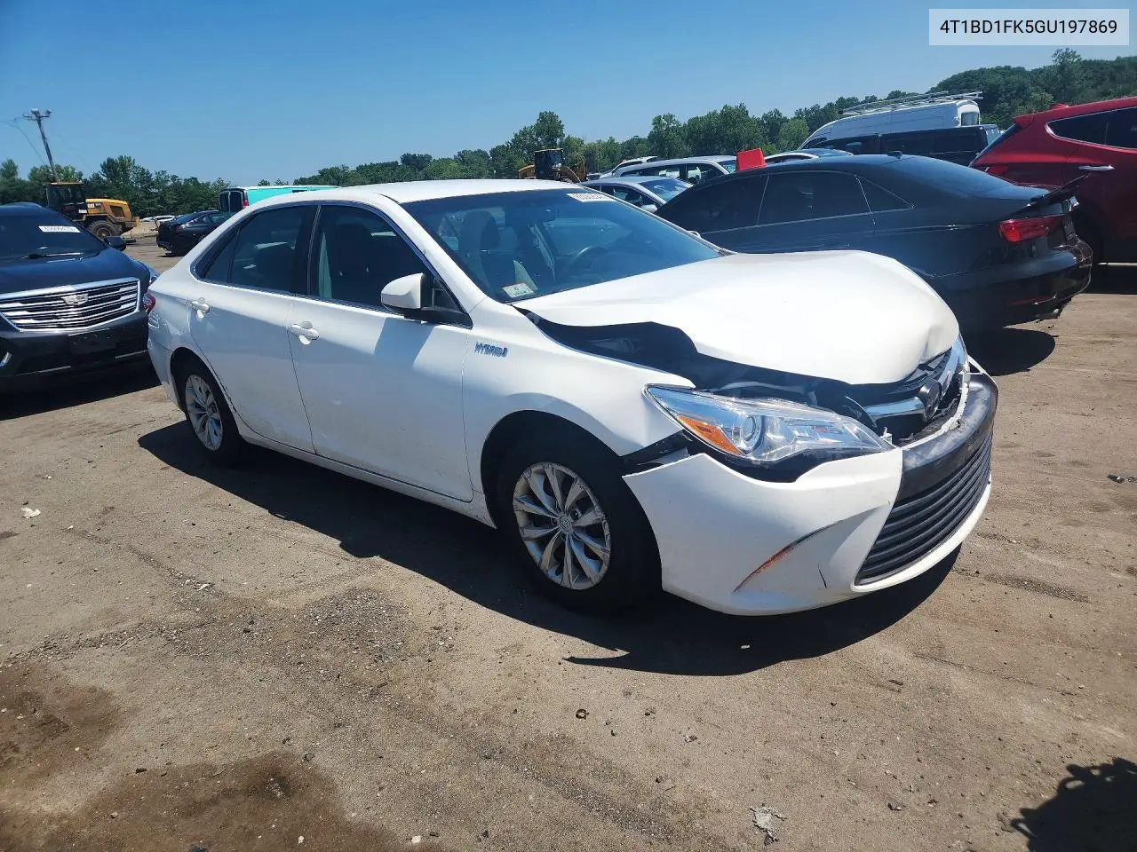 2016 Toyota Camry Hybrid Le VIN: 4T1BD1FK5GU197869 Lot: 60062546