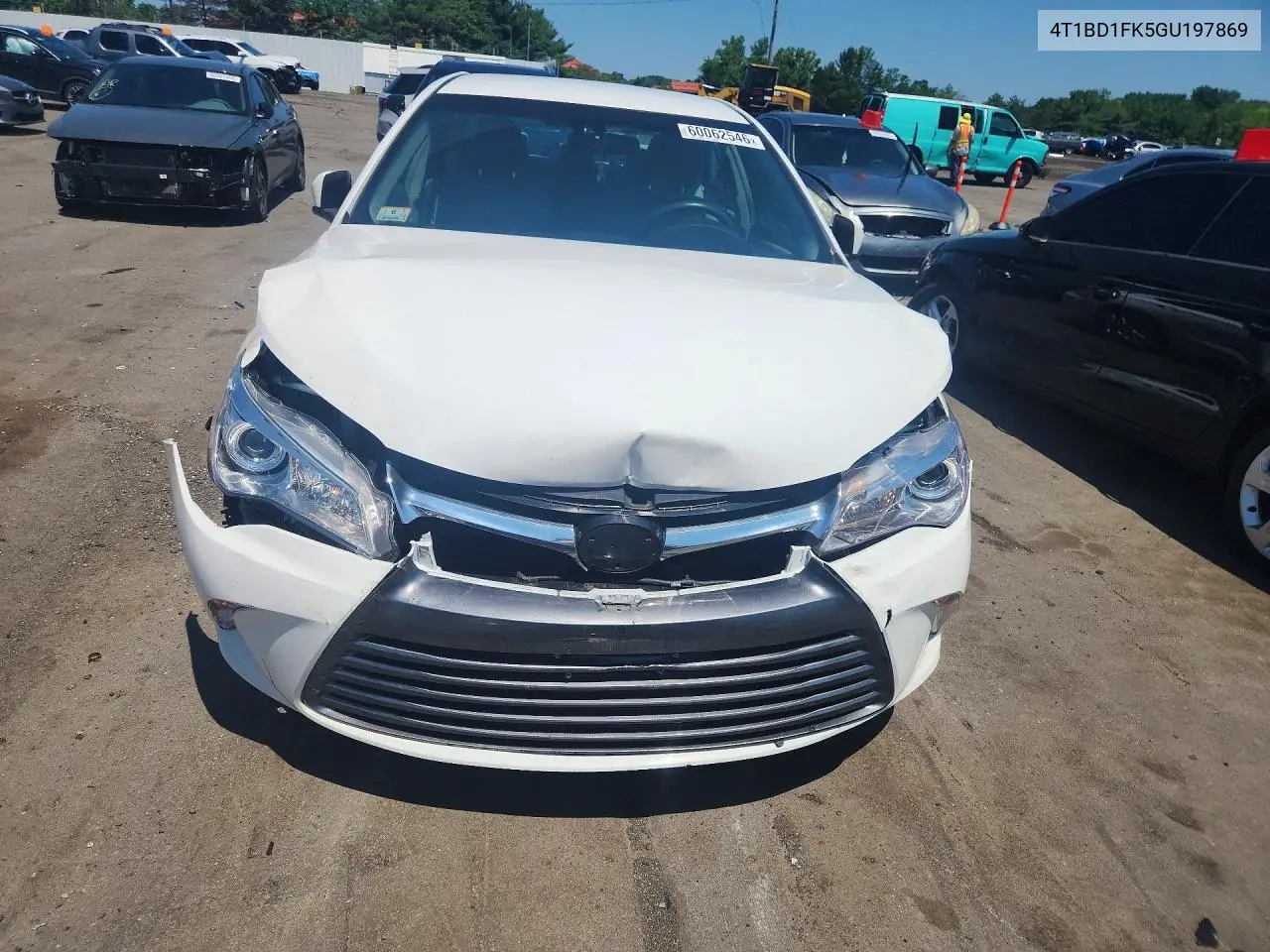 2016 Toyota Camry Hybrid Le VIN: 4T1BD1FK5GU197869 Lot: 60062546