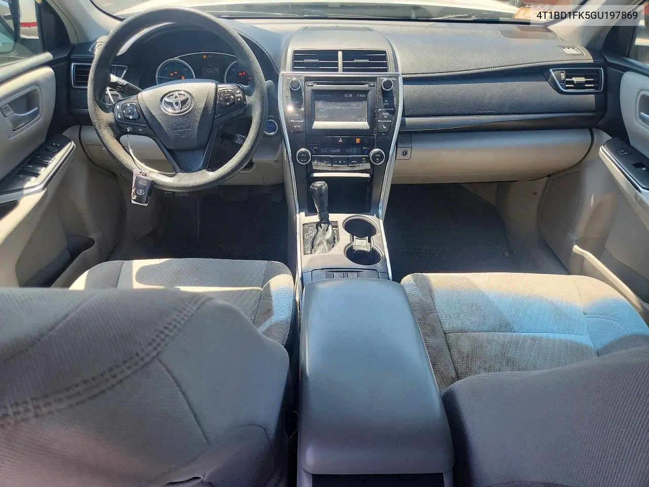 2016 Toyota Camry Hybrid Le VIN: 4T1BD1FK5GU197869 Lot: 60062546