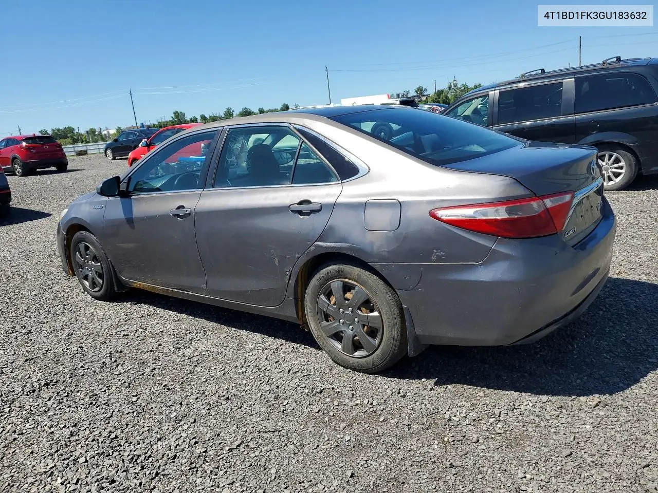 2016 Toyota Camry Hybrid Le VIN: 4T1BD1FK3GU183632 Lot: 61764196