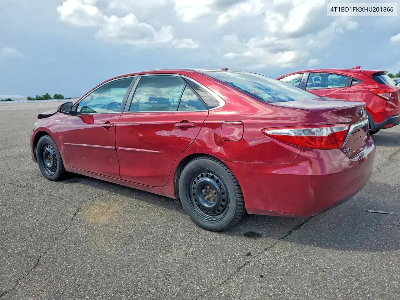 2017 Toyota Camry Hybrid Xle VIN: 4T1BD1FKXHU201366 Lot: 55971636
