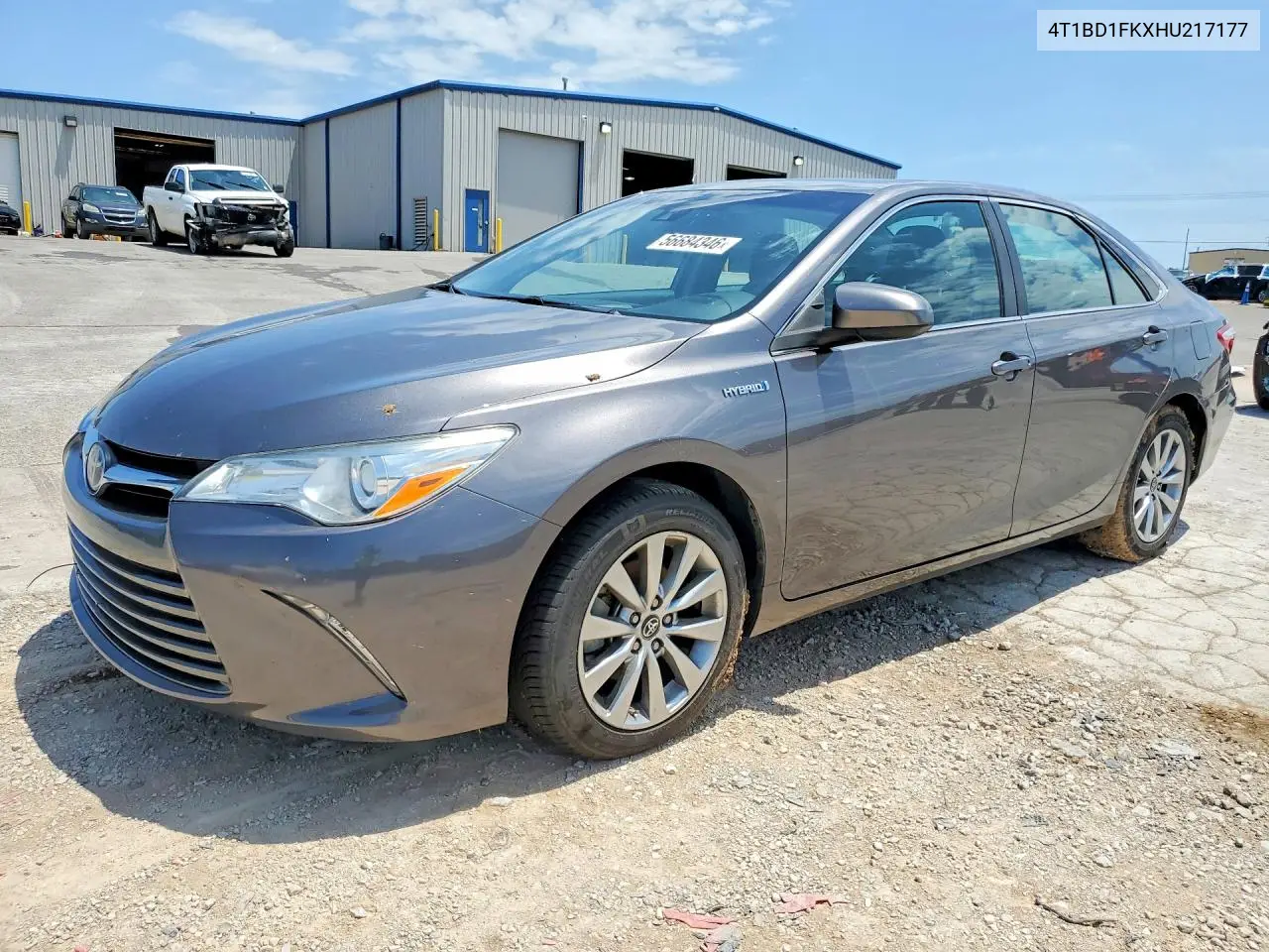 2017 Toyota Camry Hybrid Xle VIN: 4T1BD1FKXHU217177 Lot: 56684346