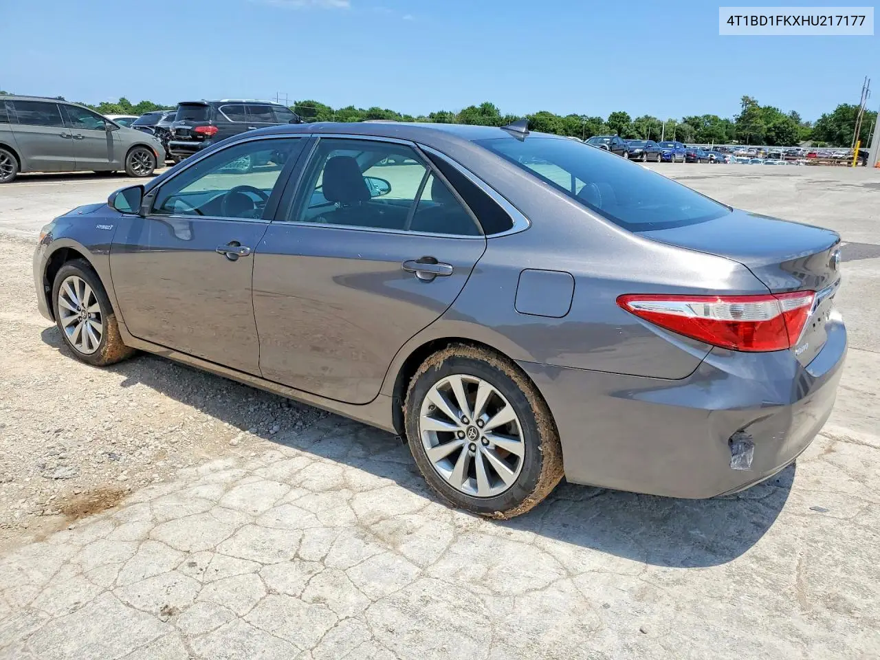 2017 Toyota Camry Hybrid Xle VIN: 4T1BD1FKXHU217177 Lot: 56684346