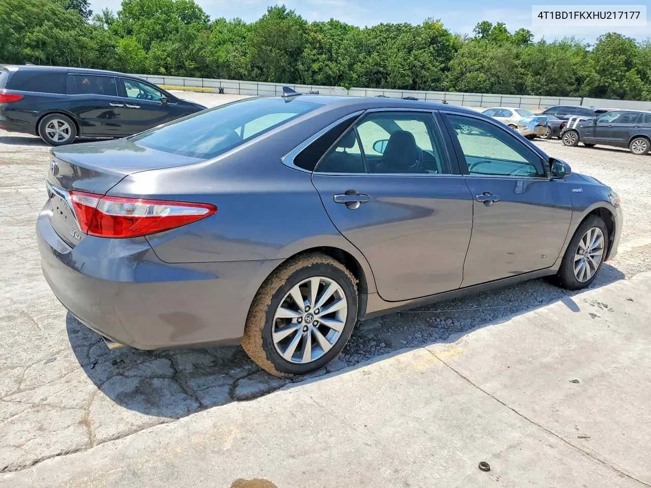 2017 Toyota Camry Hybrid Xle VIN: 4T1BD1FKXHU217177 Lot: 56684346