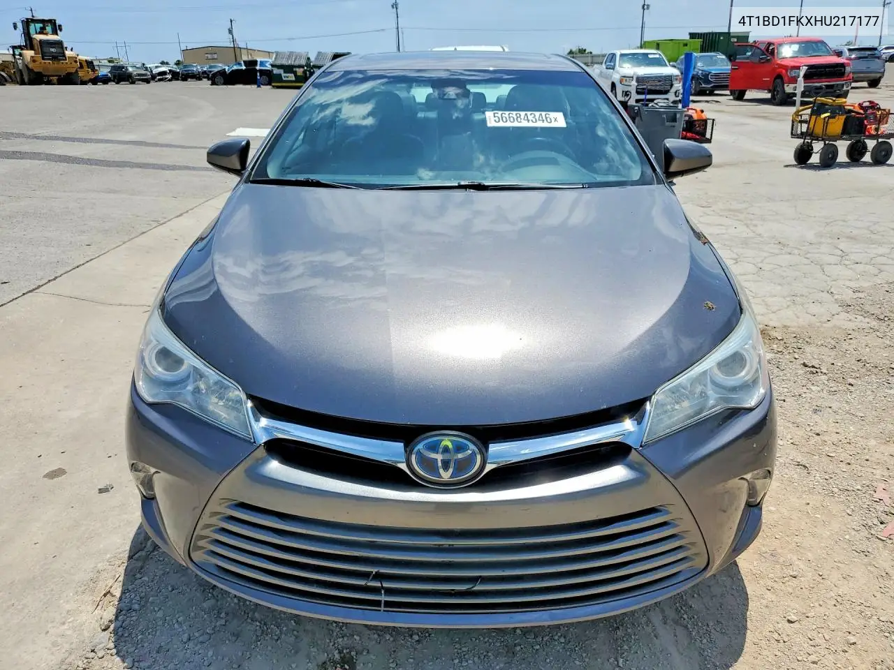 2017 Toyota Camry Hybrid Xle VIN: 4T1BD1FKXHU217177 Lot: 56684346