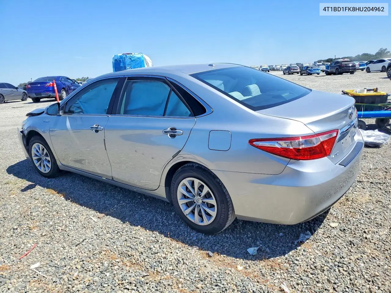 2017 Toyota Camry Hybrid Le VIN: 4T1BD1FK8HU204962 Lot: 58767506