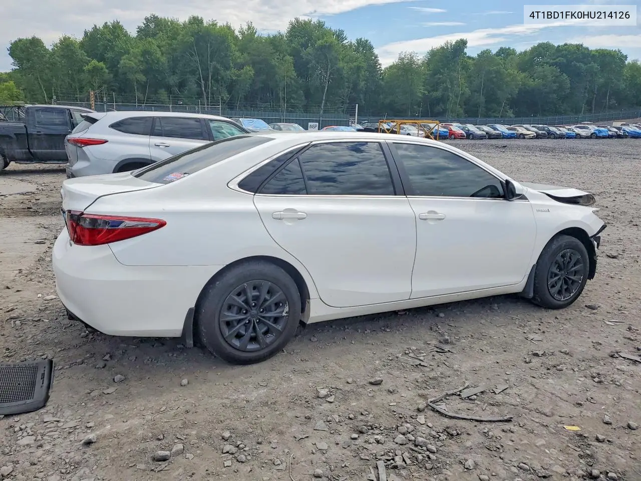 2017 Toyota Camry Hybrid Le VIN: 4T1BD1FK0HU214126 Lot: 58887676