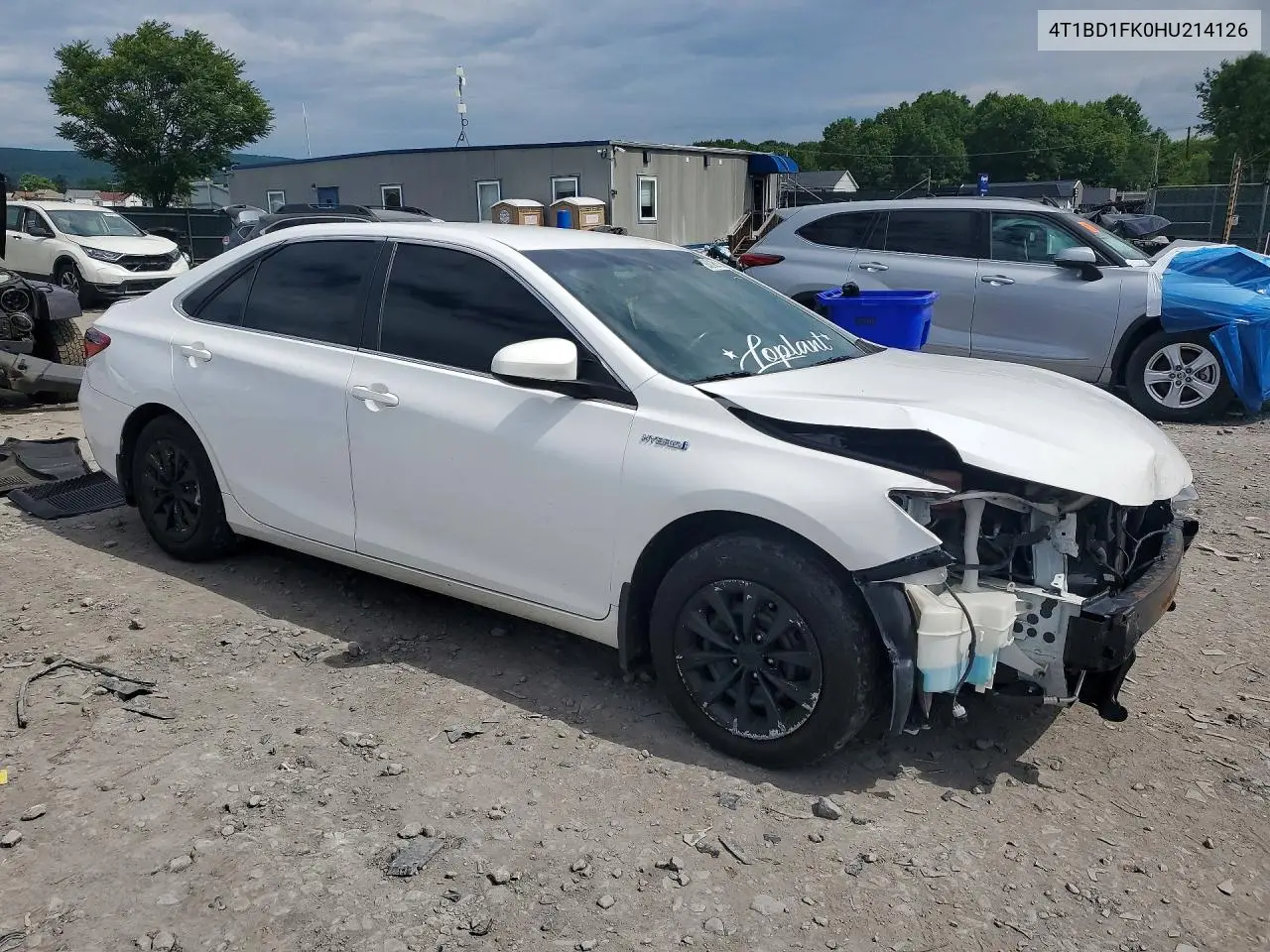 2017 Toyota Camry Hybrid Le VIN: 4T1BD1FK0HU214126 Lot: 58887676