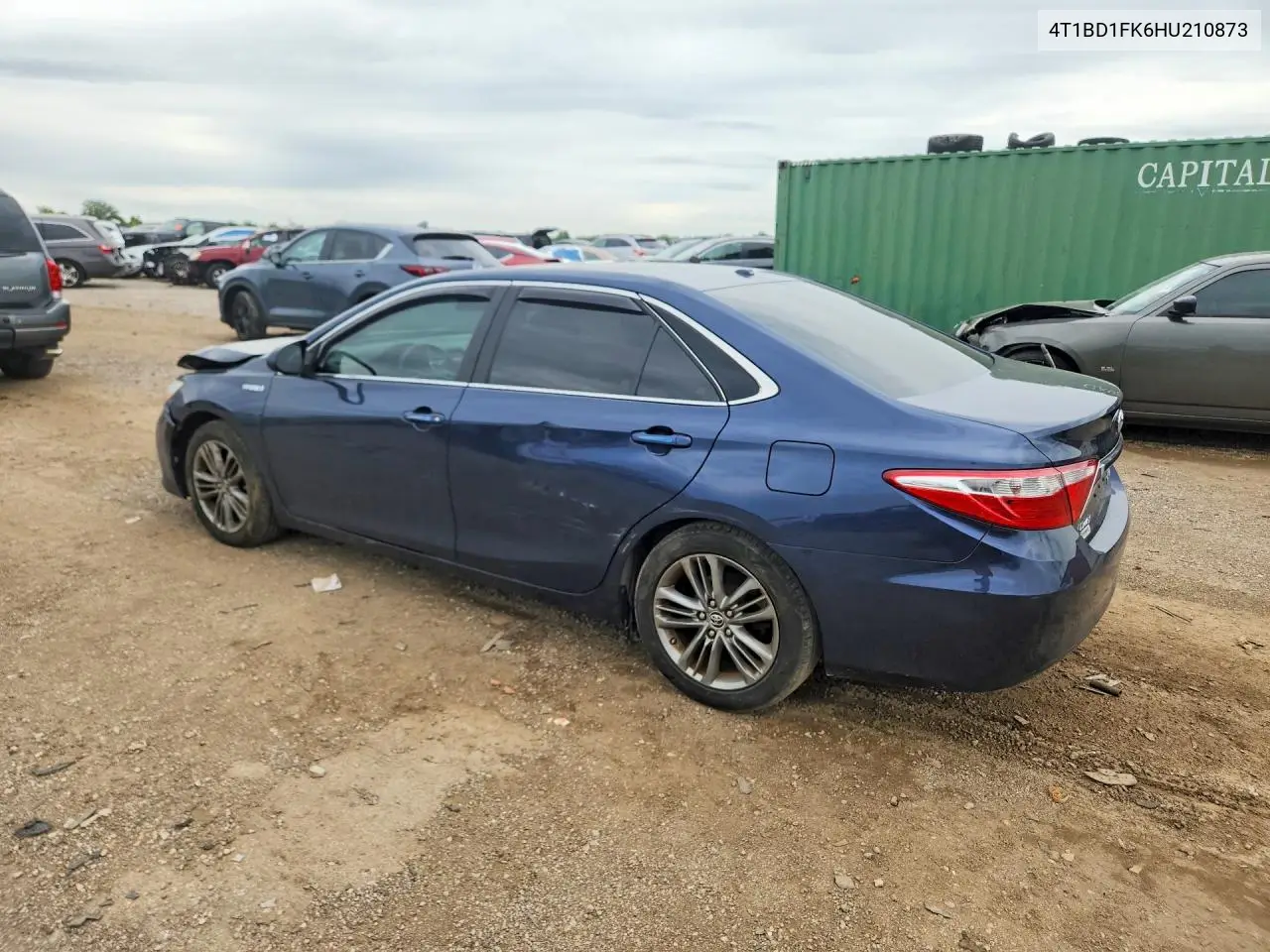 2017 Toyota Camry Hybrid Xle VIN: 4T1BD1FK6HU210873 Lot: 58954016