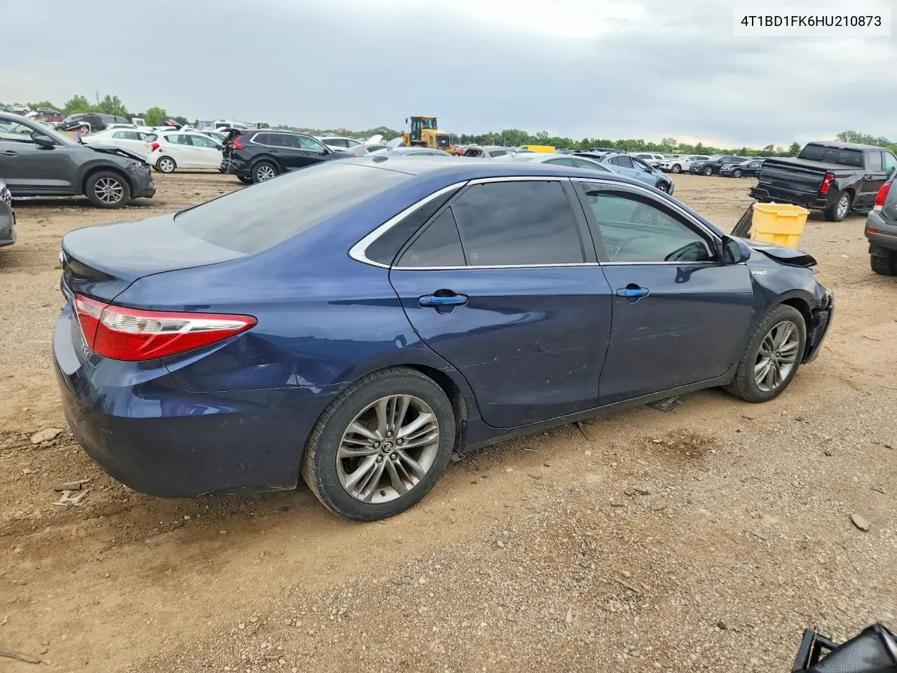 2017 Toyota Camry Hybrid Xle VIN: 4T1BD1FK6HU210873 Lot: 58954016