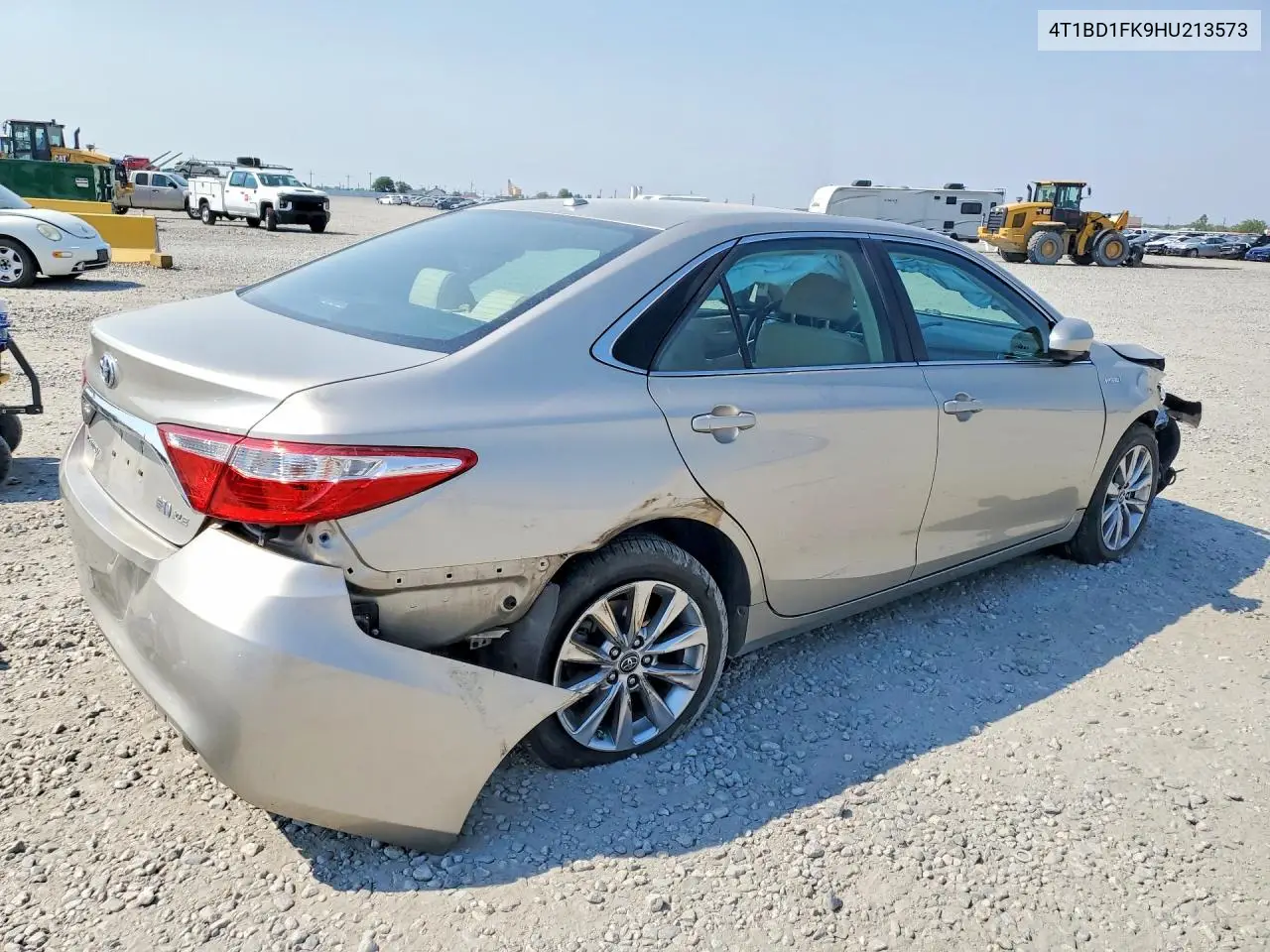 2017 Toyota Camry Hybrid Xle VIN: 4T1BD1FK9HU213573 Lot: 59647956