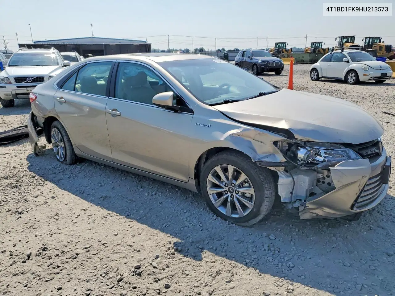 2017 Toyota Camry Hybrid Xle VIN: 4T1BD1FK9HU213573 Lot: 59647956