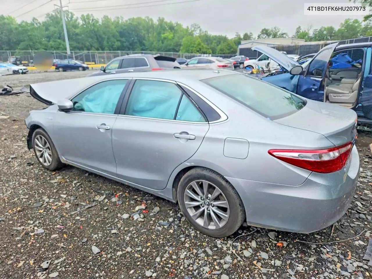 2017 Toyota Camry Hybrid Xle VIN: 4T1BD1FK6HU207973 Lot: 59809326