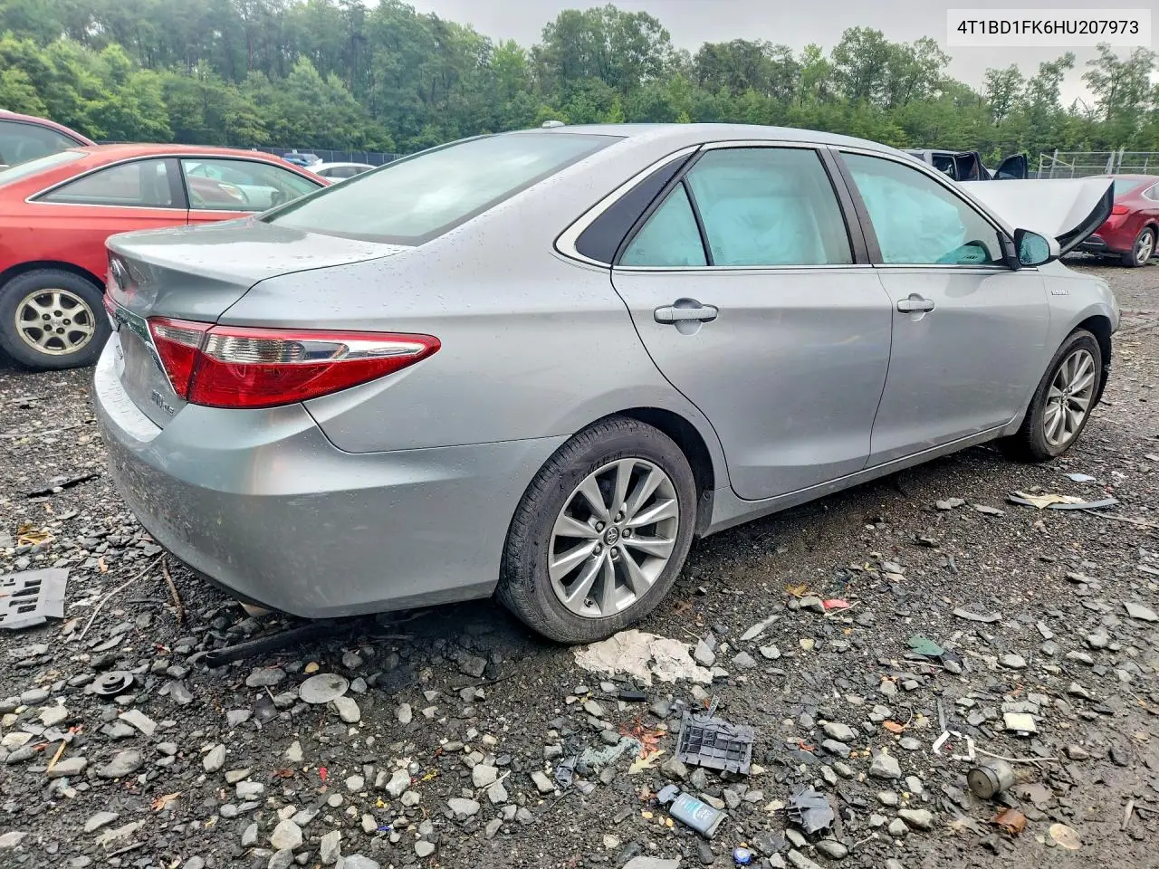 2017 Toyota Camry Hybrid Xle VIN: 4T1BD1FK6HU207973 Lot: 59809326