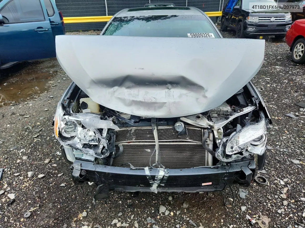 2017 Toyota Camry Hybrid Xle VIN: 4T1BD1FK6HU207973 Lot: 59809326