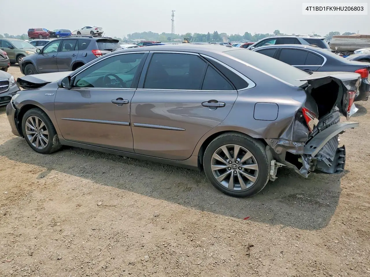 4T1BD1FK9HU206803 2017 Toyota Camry Hybrid Xle