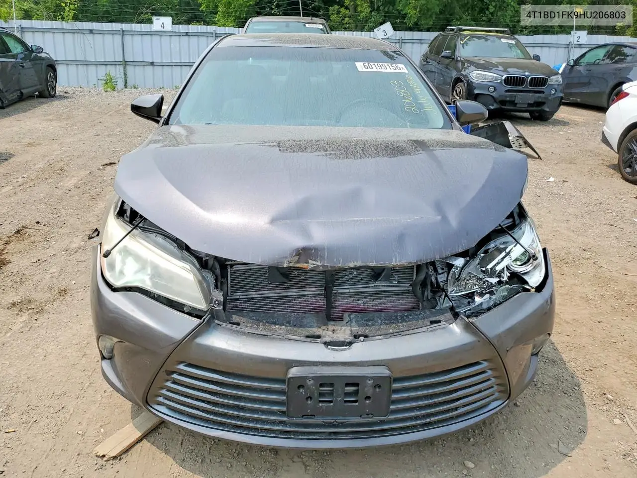 4T1BD1FK9HU206803 2017 Toyota Camry Hybrid Xle