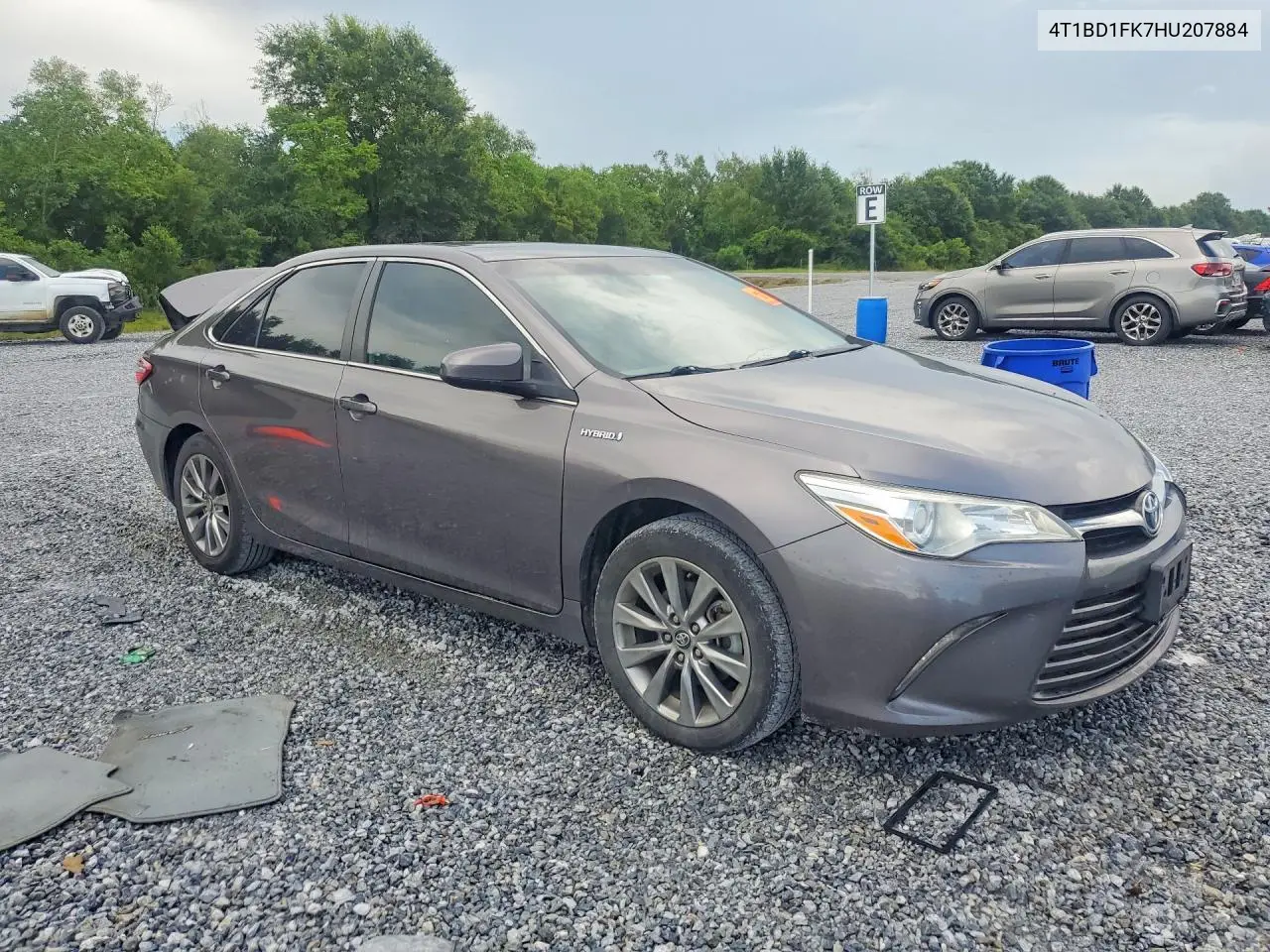 2017 Toyota Camry Hybrid Xle VIN: 4T1BD1FK7HU207884 Lot: 60250136