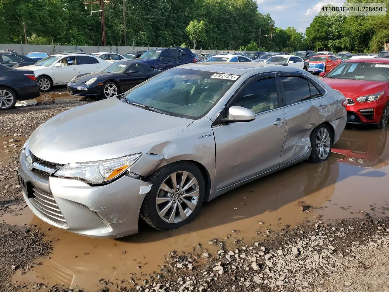 2017 Toyota Camry Hybrid Xle VIN: 4T1BD1FK2HU228450 Lot: 60827326