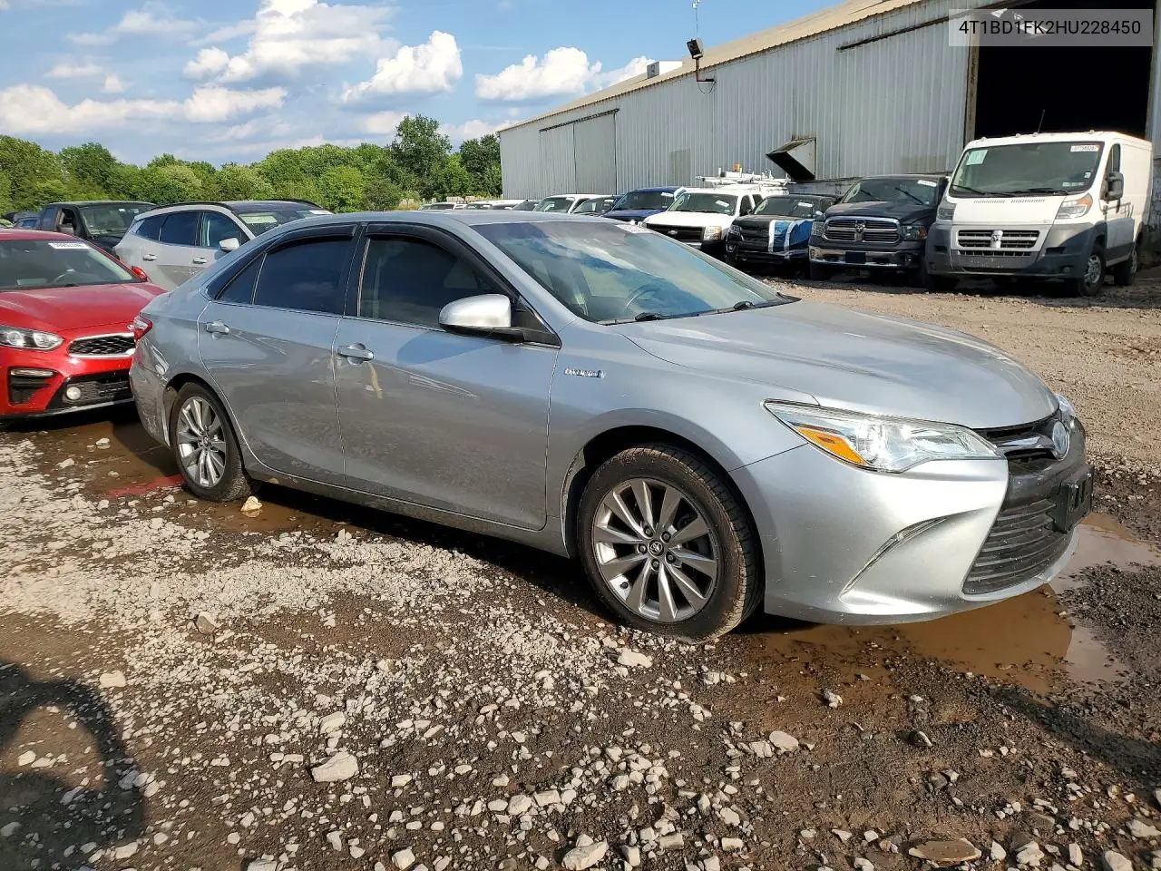 2017 Toyota Camry Hybrid Xle VIN: 4T1BD1FK2HU228450 Lot: 60827326