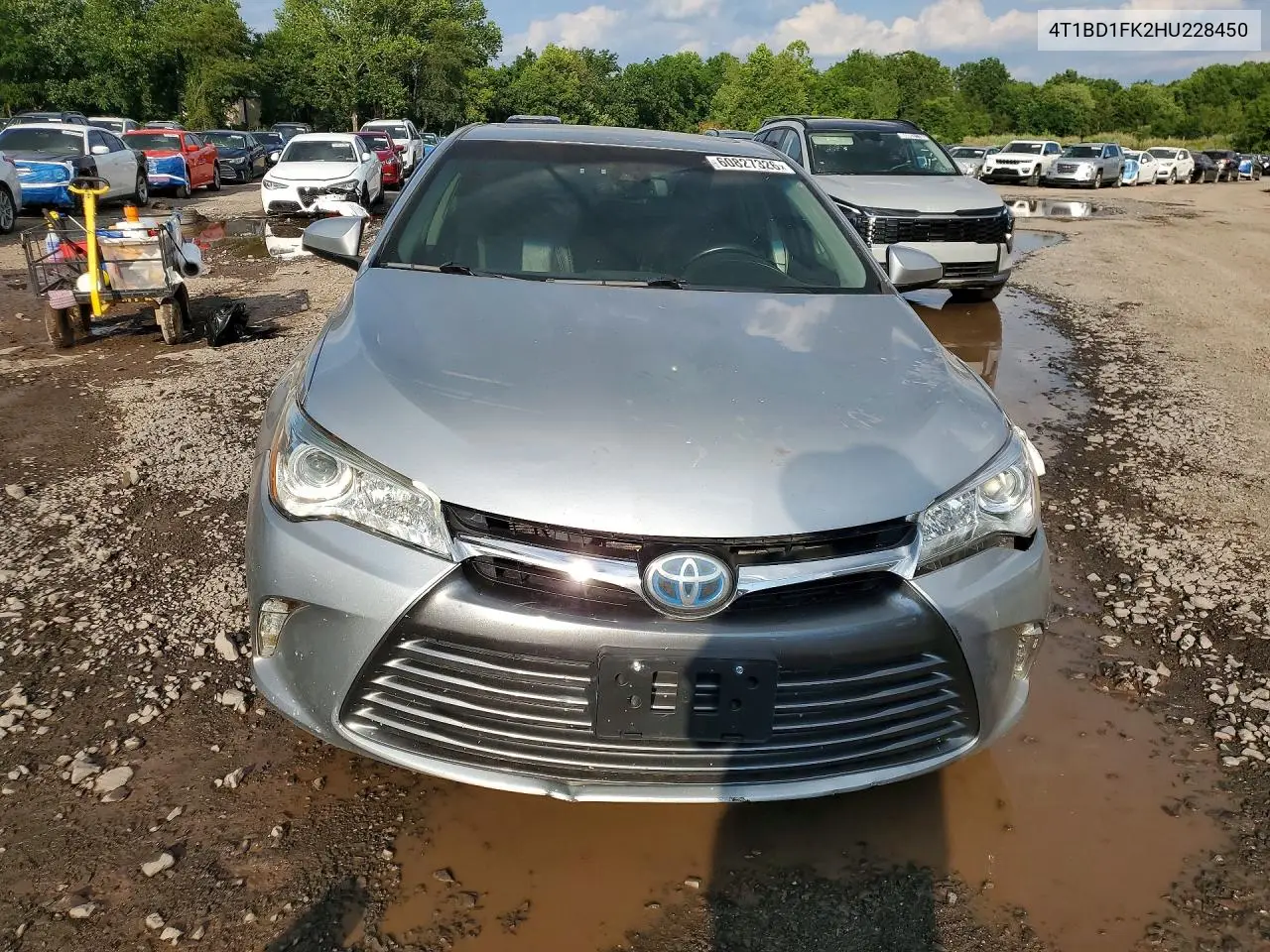 2017 Toyota Camry Hybrid Xle VIN: 4T1BD1FK2HU228450 Lot: 60827326