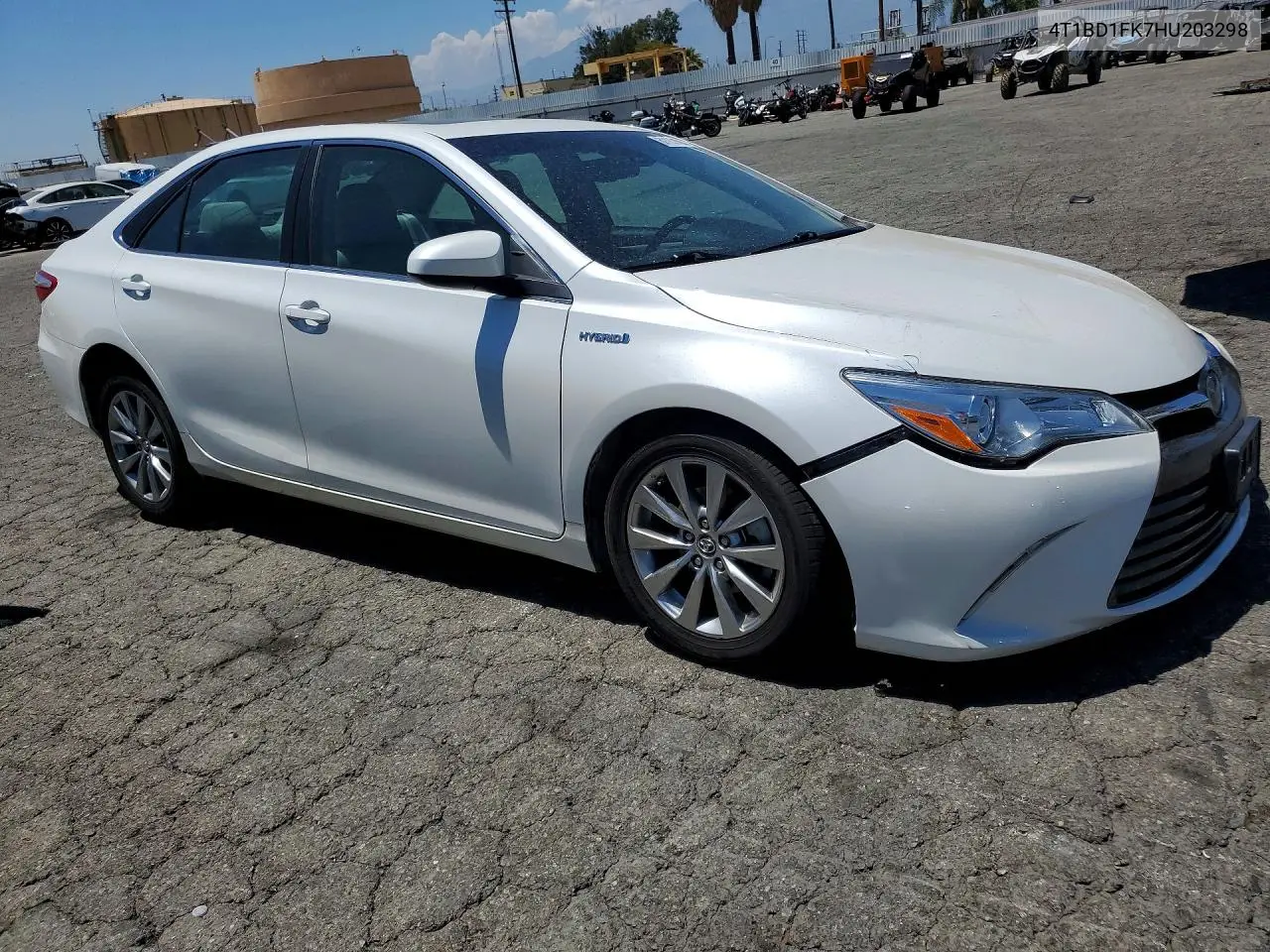2017 Toyota Camry Hybrid Xle VIN: 4T1BD1FK7HU203298 Lot: 61162106