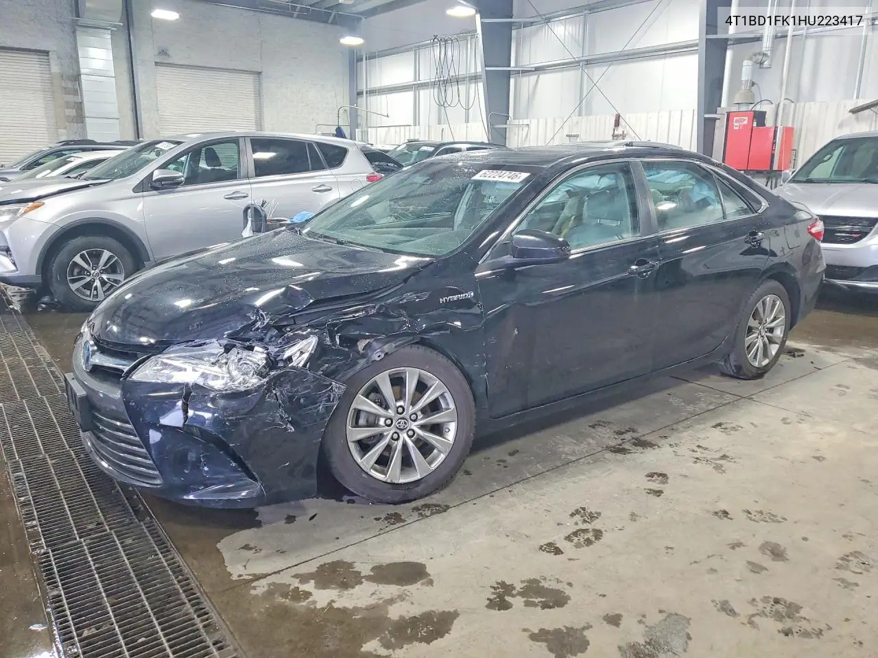 2017 Toyota Camry Hybrid Xle VIN: 4T1BD1FK1HU223417 Lot: 62224746
