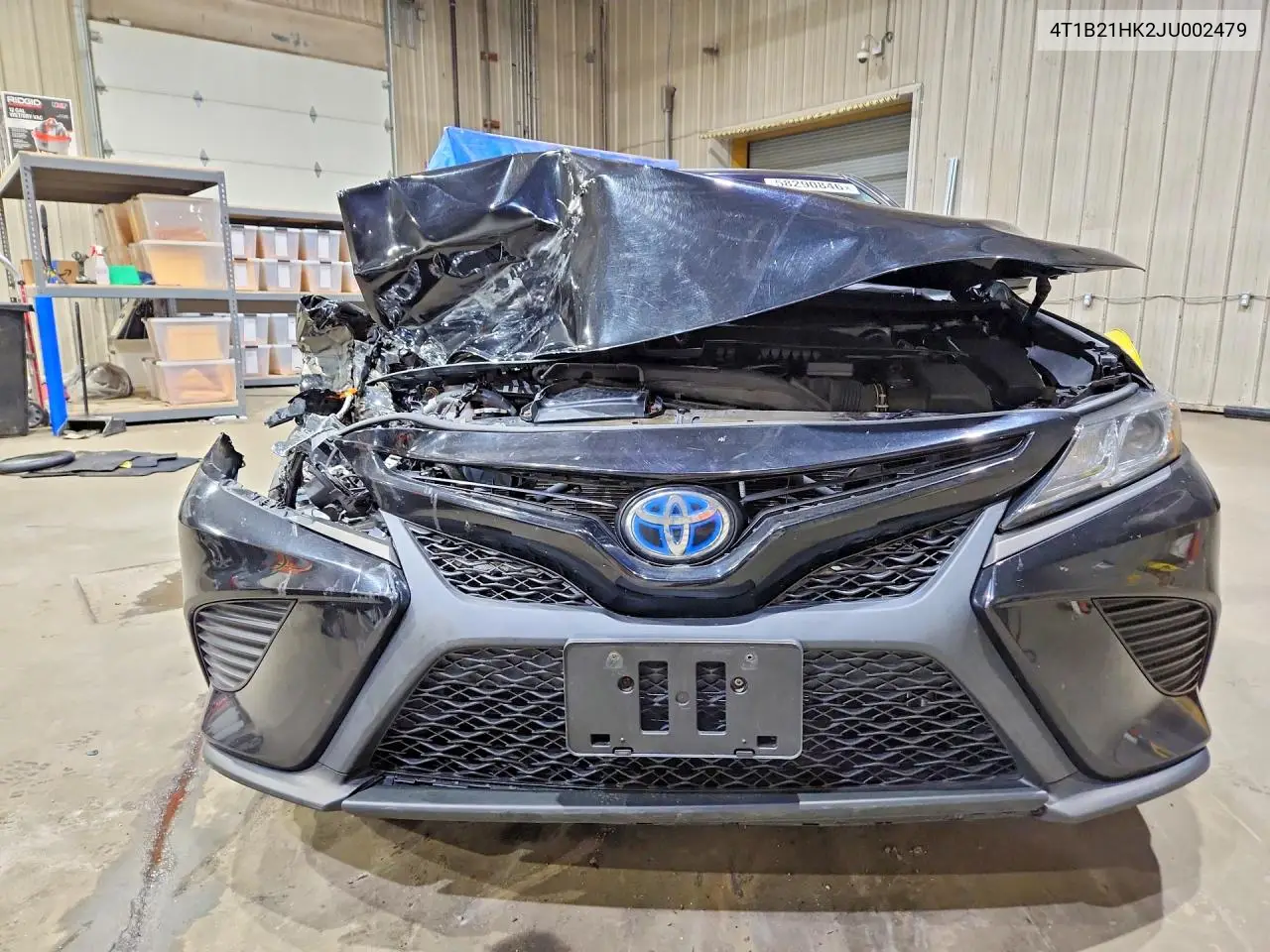 2018 Toyota Camry Hybrid Se VIN: 4T1B21HK2JU002479 Lot: 58290846